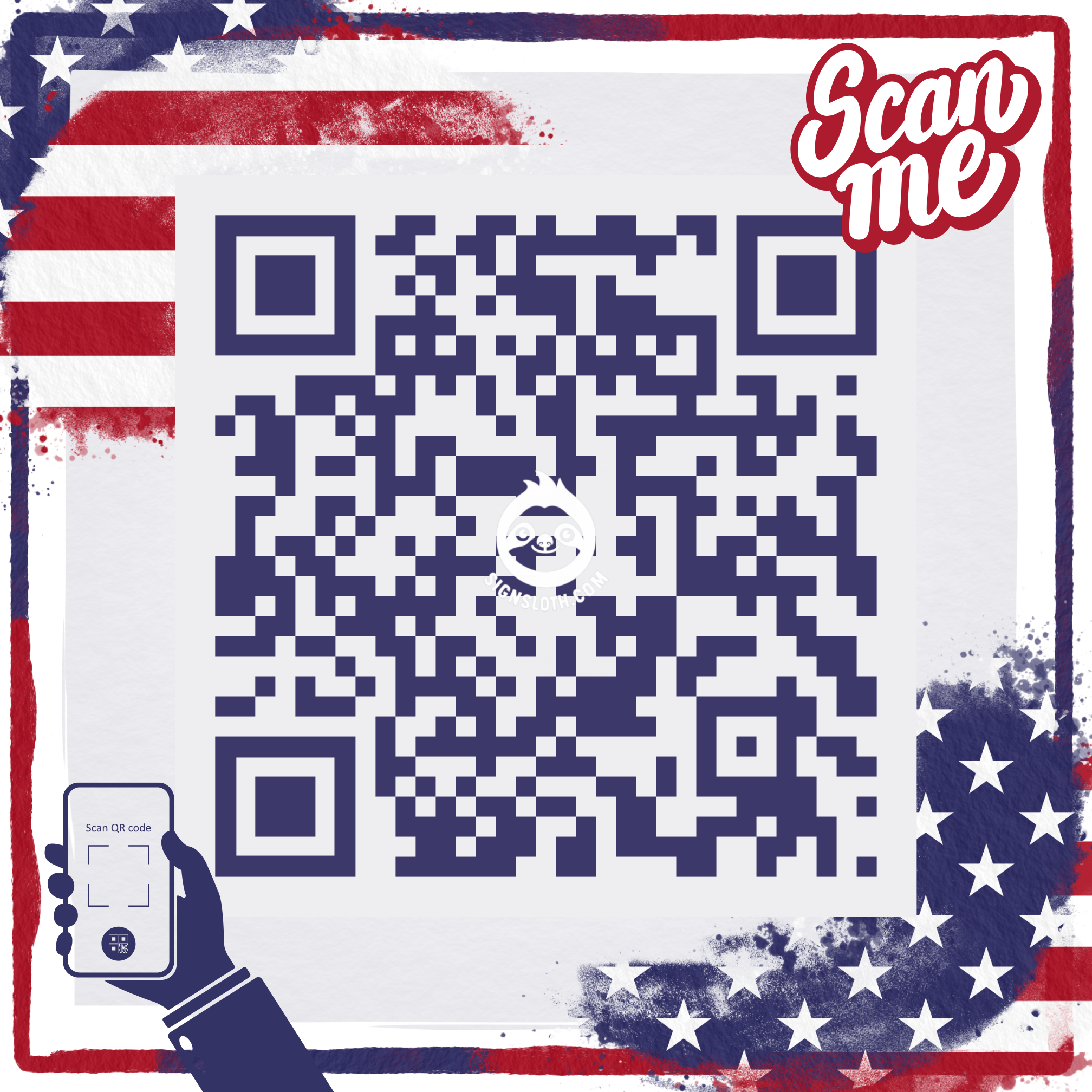 USA Scan Me Sloth Kit