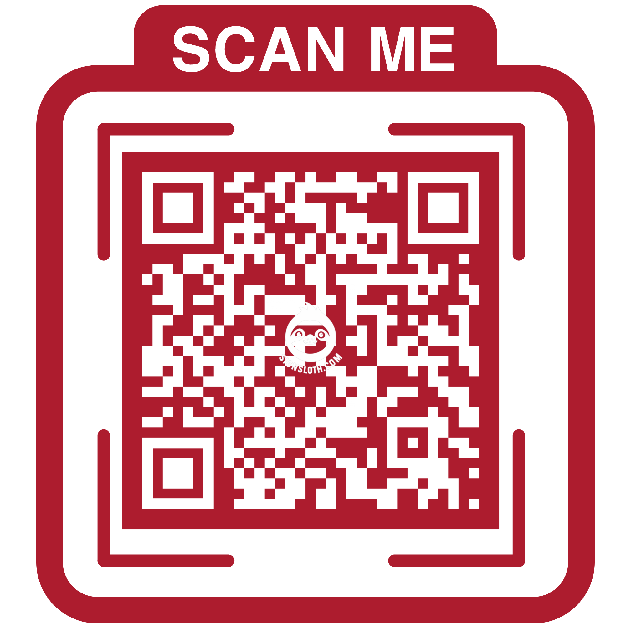 Red Rum Scan Me Sloth Kit
